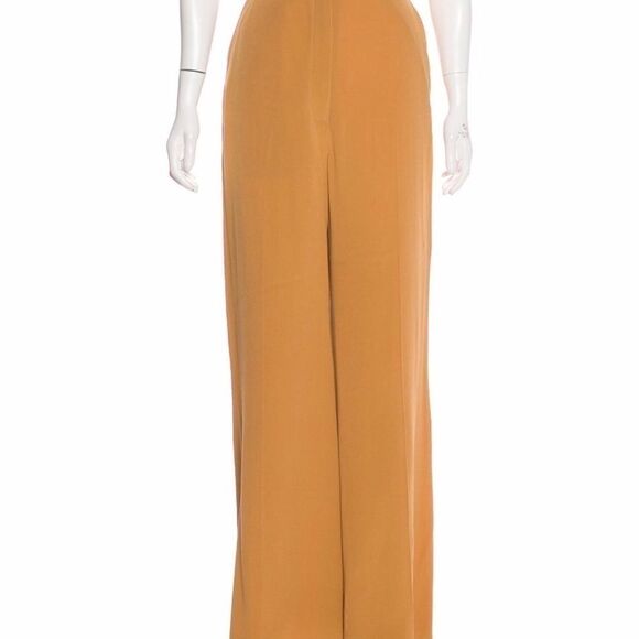 Silk High-Rise Pants w/Tags  - Picture 1 of 11